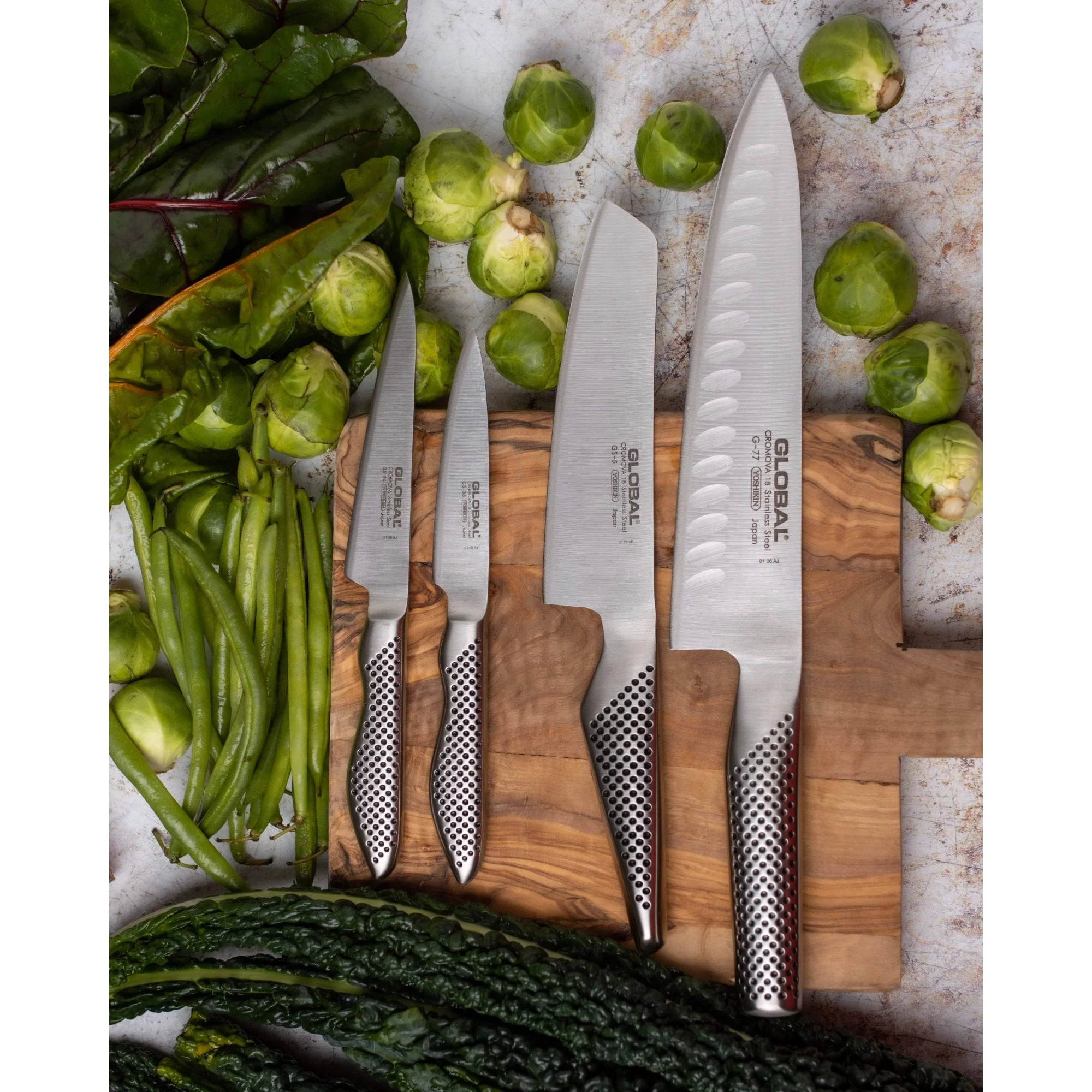 G-77 Fluted Cook's Knife 20cm - Image 9