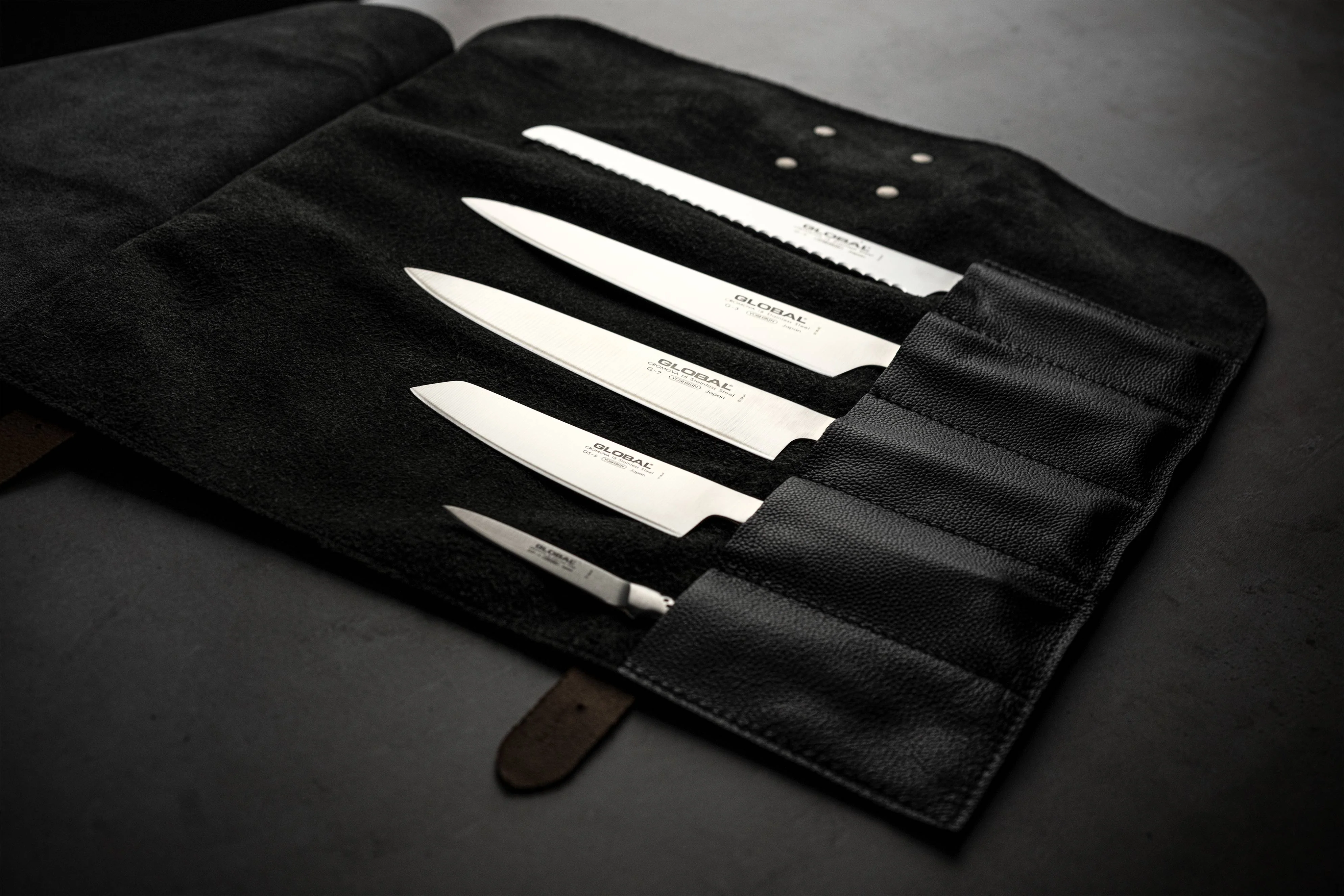 Global Deluxe Leather Knife Cases - Image 5