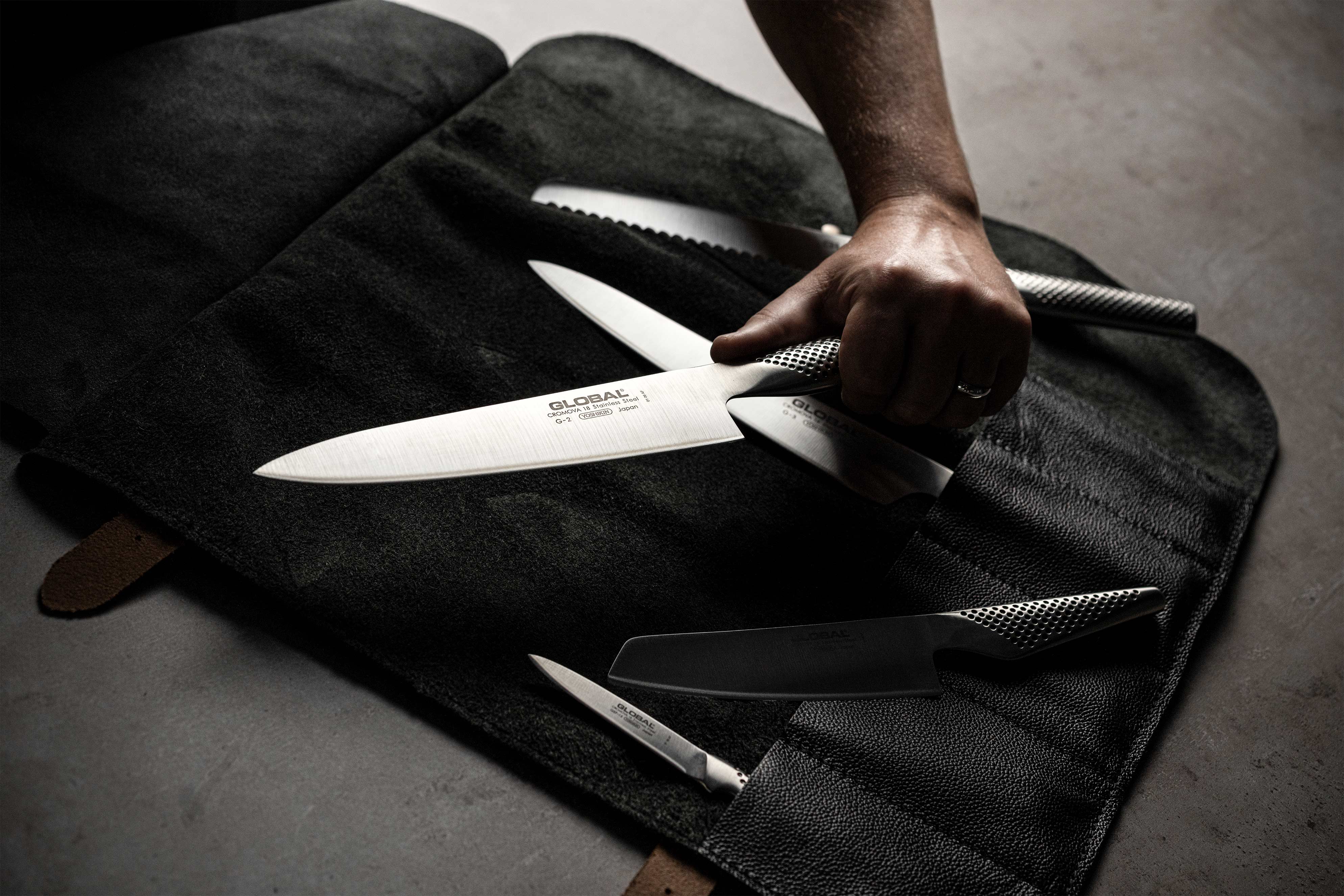 Global Deluxe Leather Knife Cases - Image 6