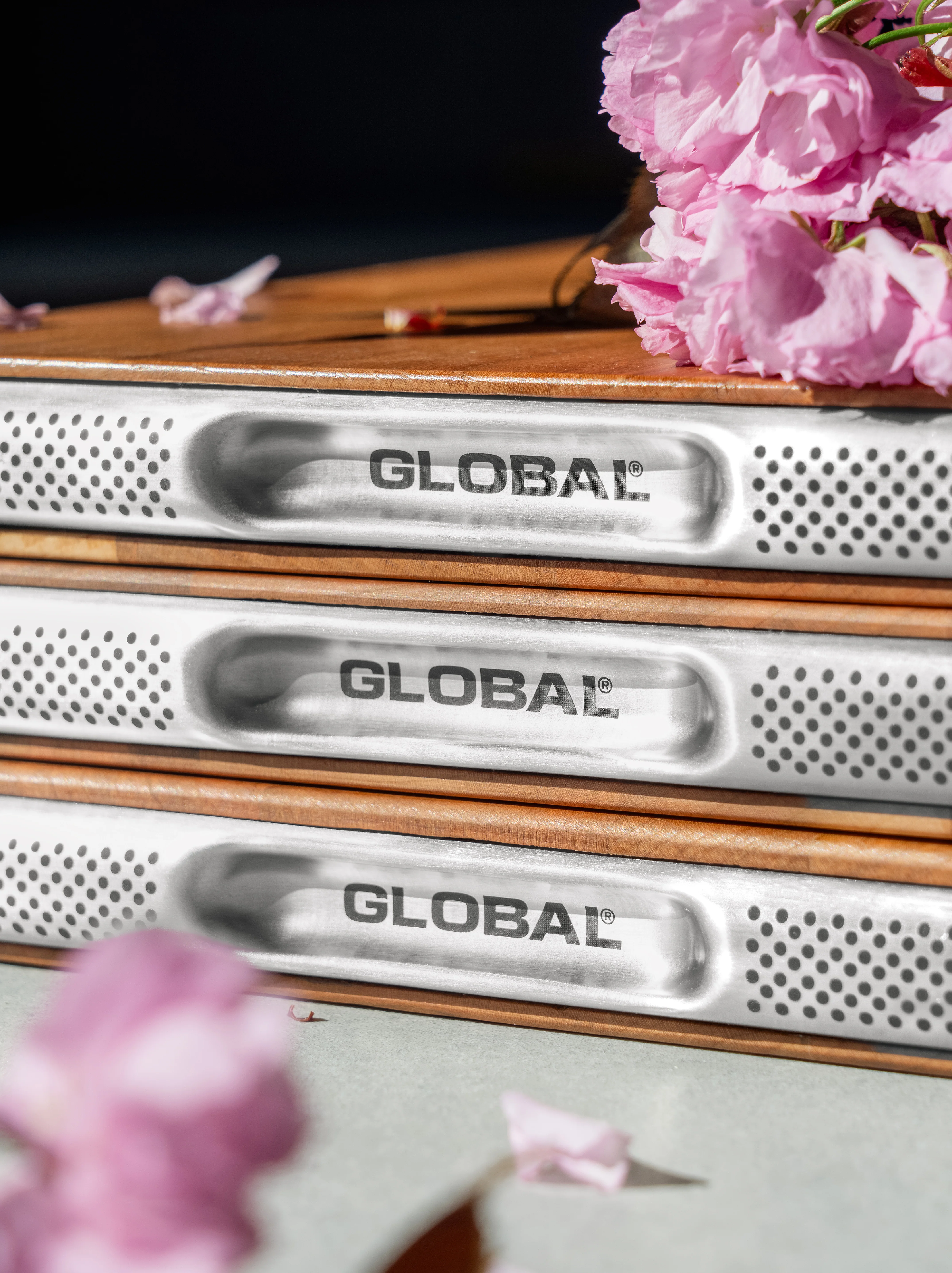 Global Cherry Wood Chopping Board, 35 x 25 cm - Image 6