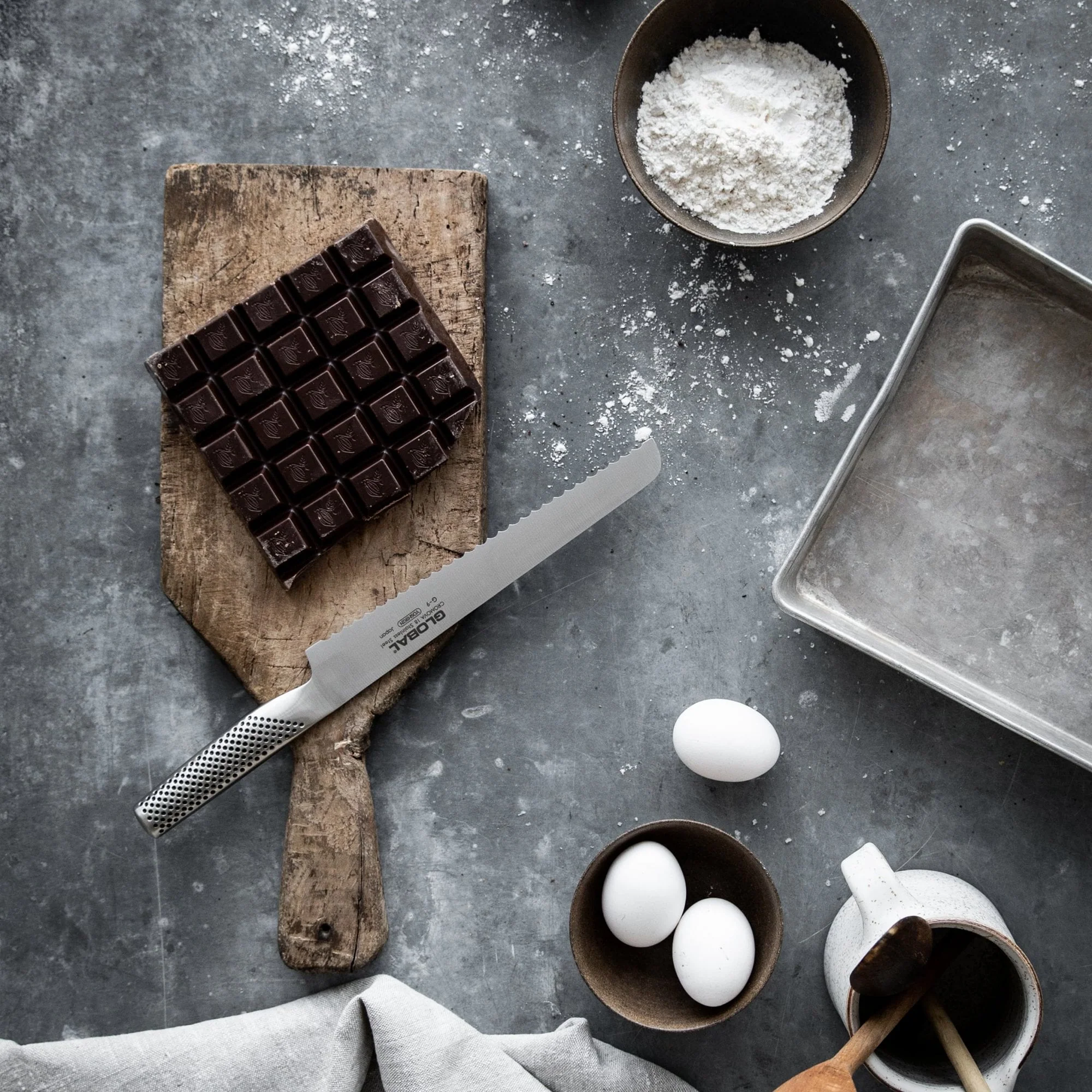 G-9 Bread Knife 22cm - Image 9