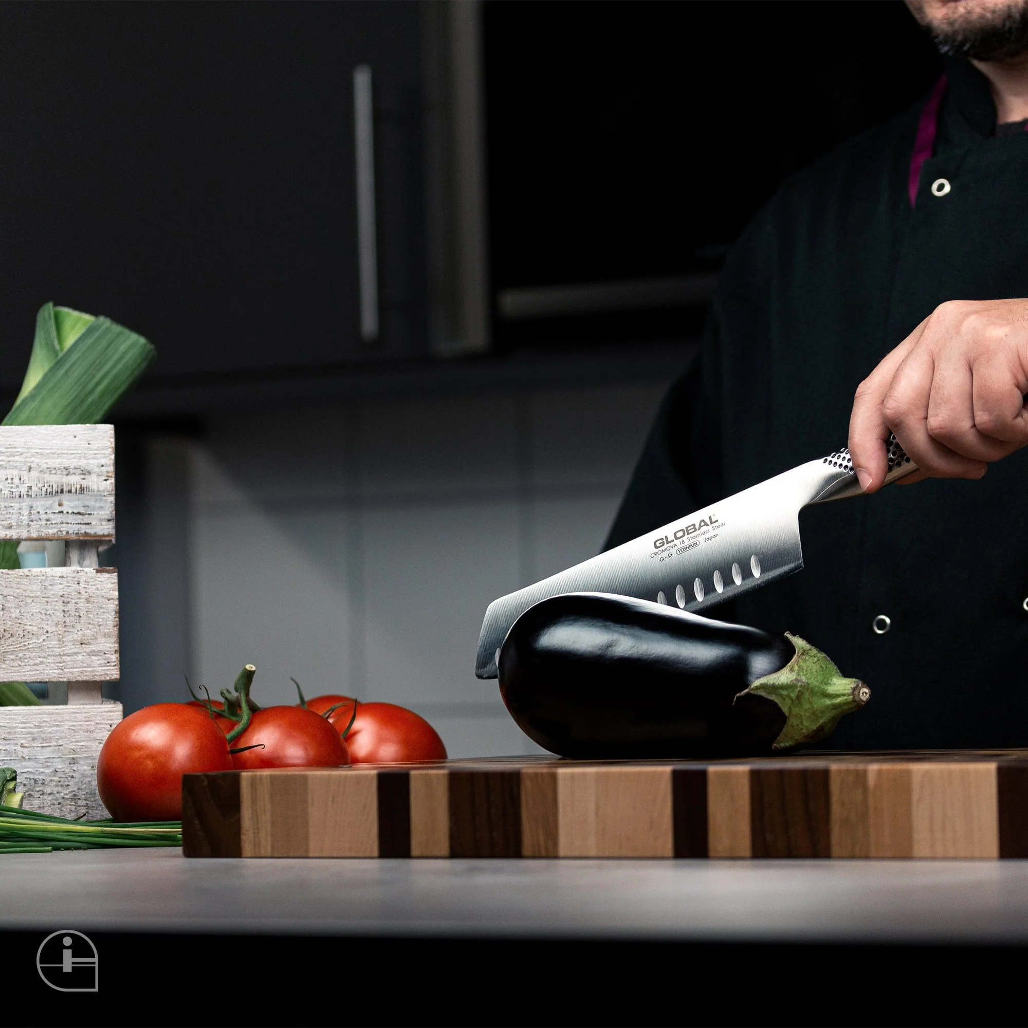 G-81 Vegetable Knife Fluted 18cm Blade - Image 6