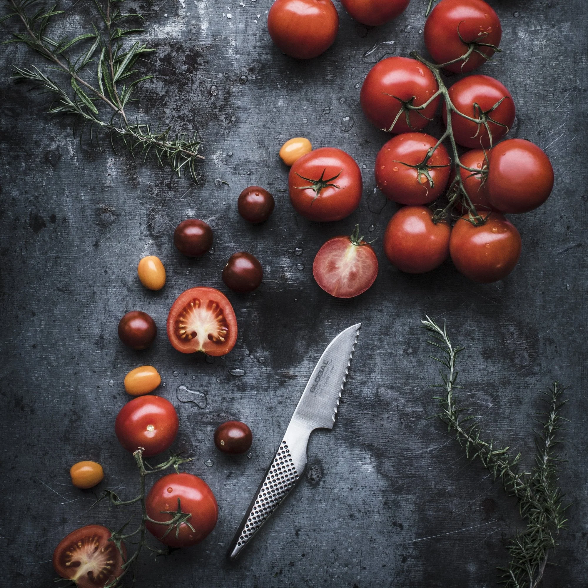 GS-9 Tomato Knife Serrated 8cm - Image 5