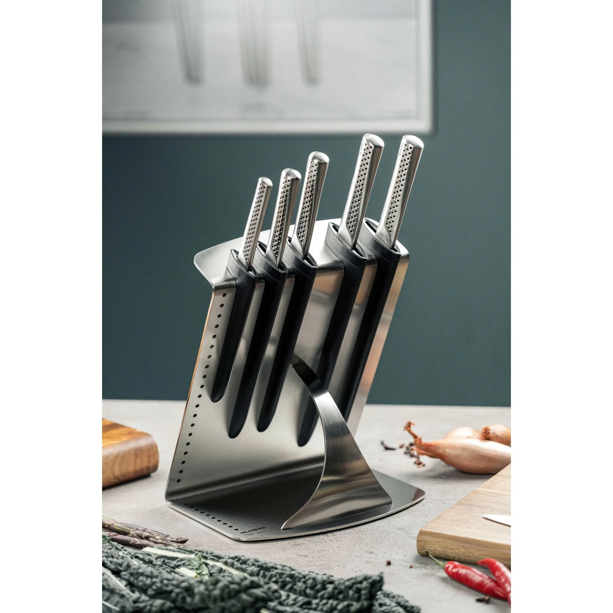Ukon 6 Piece Knife Block Set - Image 11