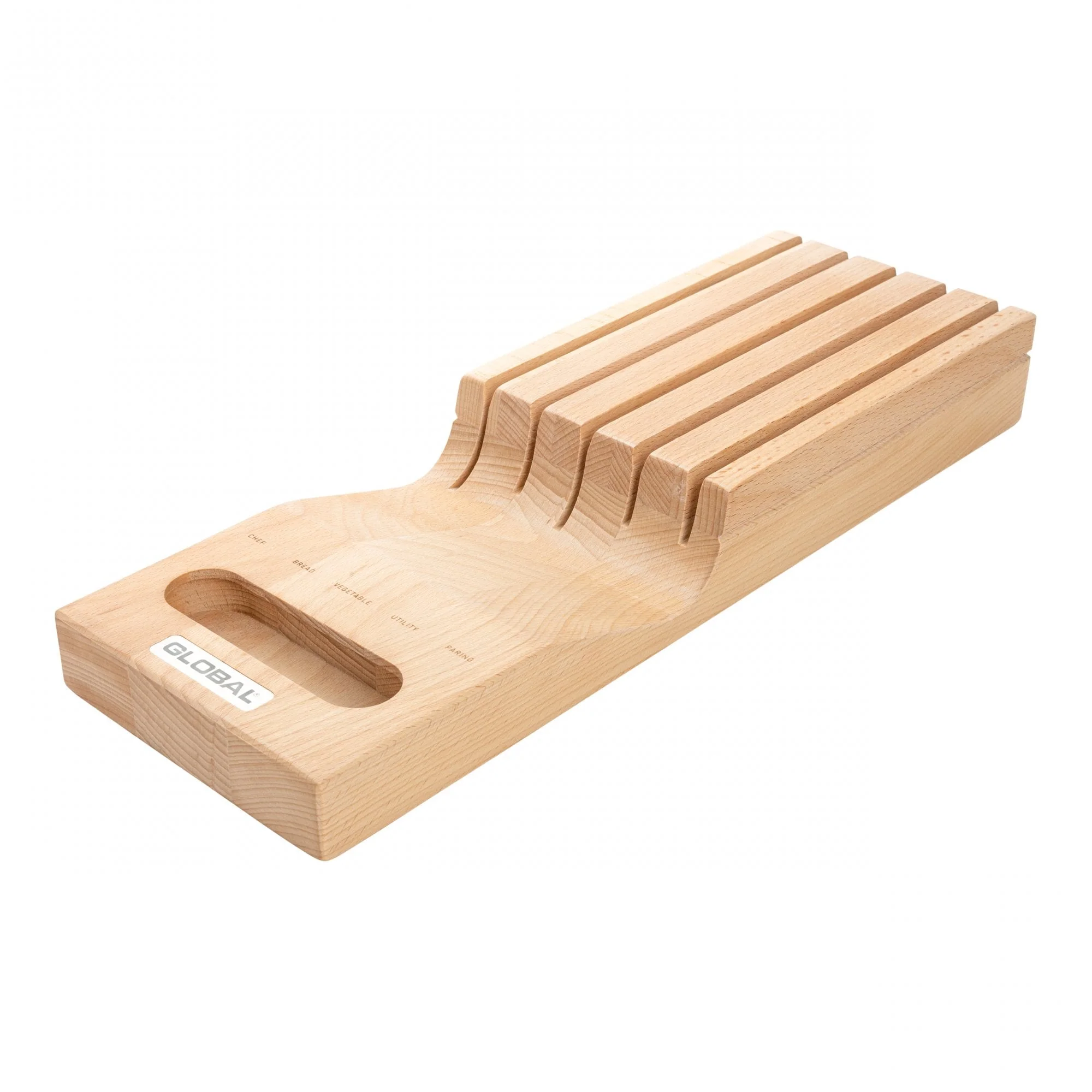 Global Hikaeme 6pc In-Drawer Knife Dock Set - Image 3