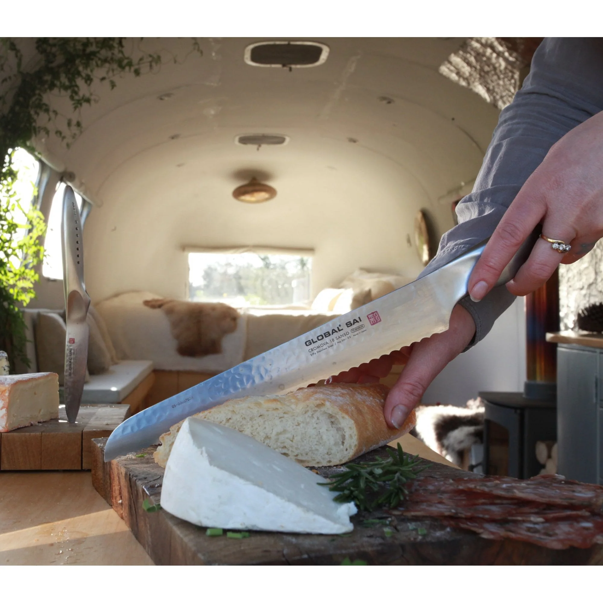 SAI-05 Bread Knife 23cm - Image 7