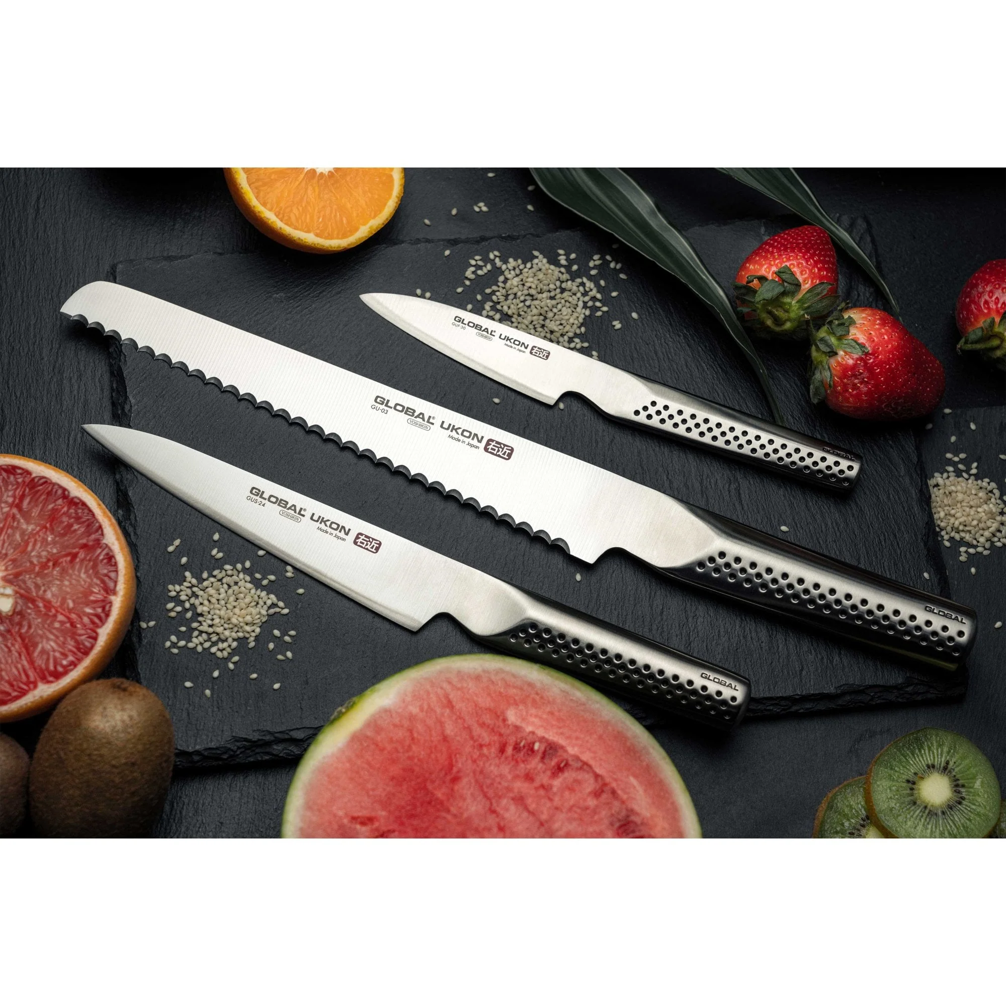 GU-03 Ukon Bread Knife 22cm - Image 8