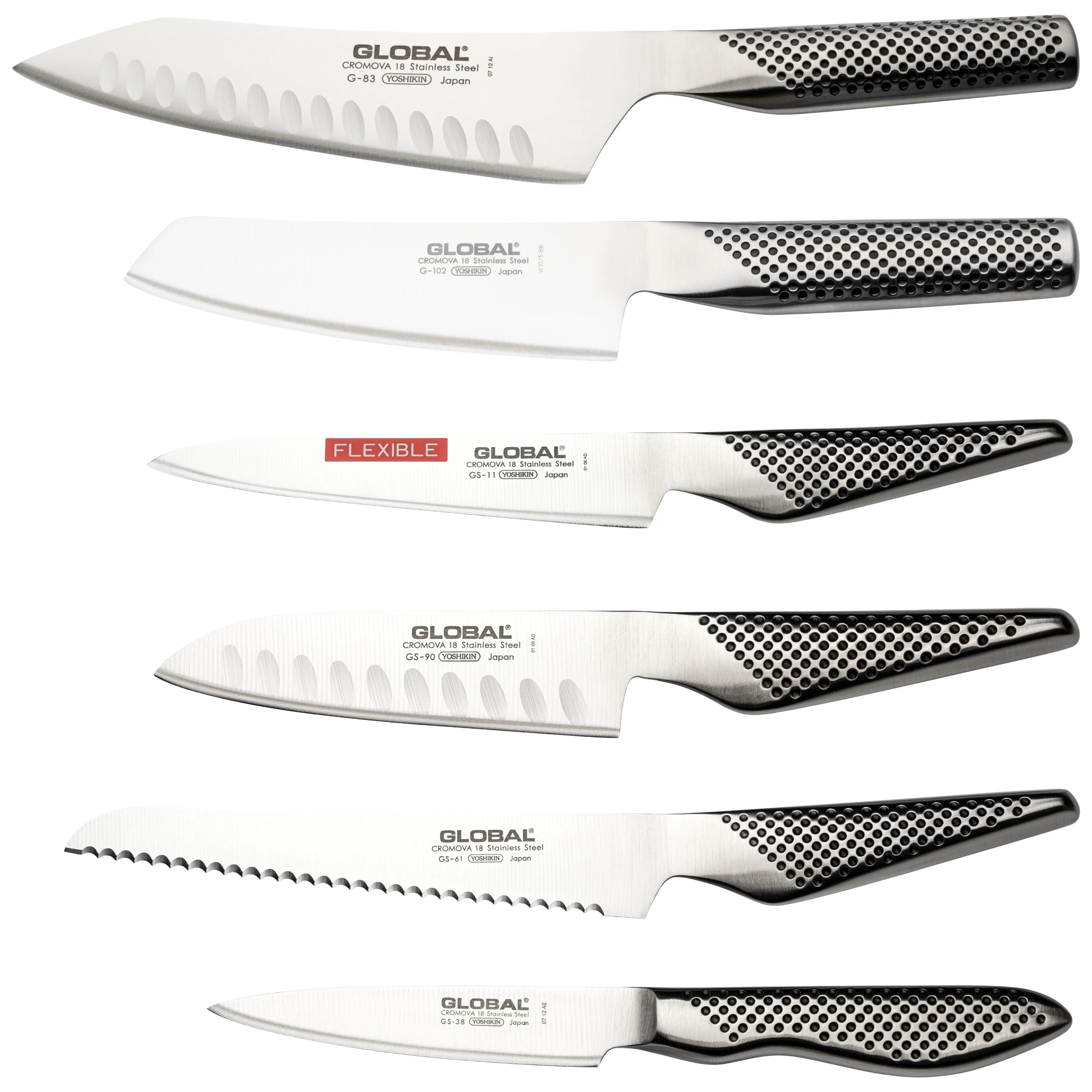 Water-Mizu 7 Piece Knife Block Set - Image 5